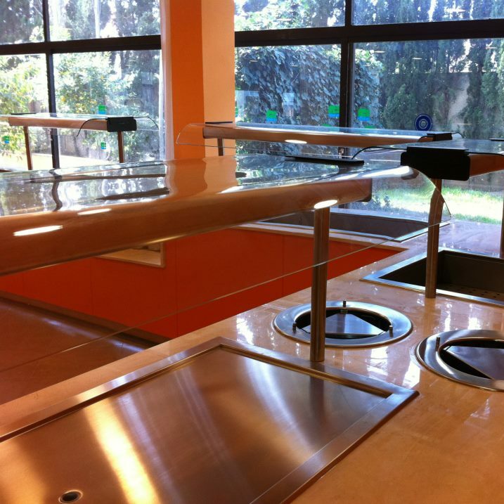 Área de Cocción y Preparación para Hostelería